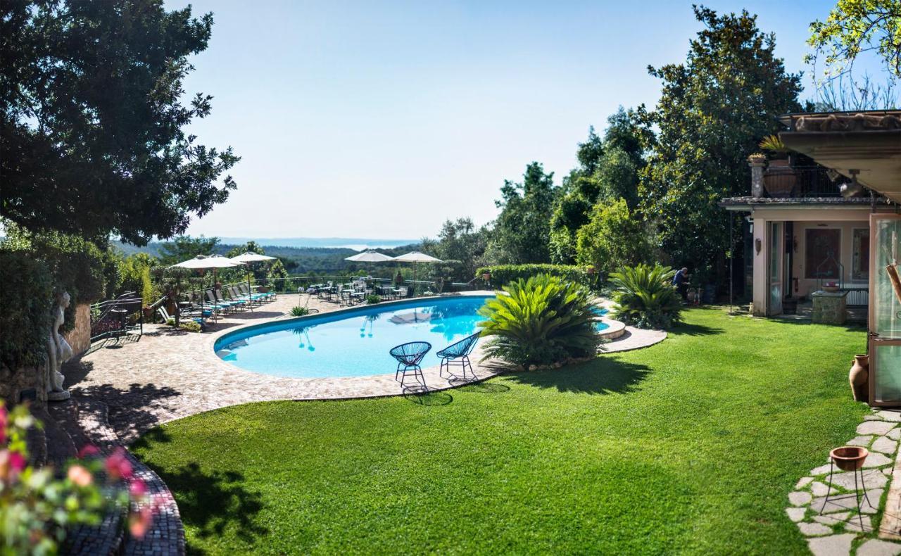 Villa Clodia Relais Manziana ภายนอก รูปภาพ