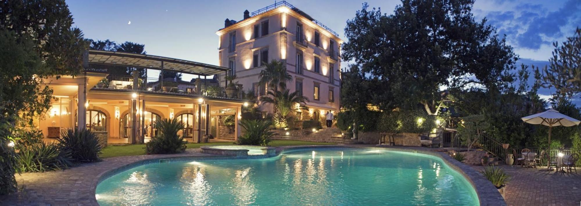 Villa Clodia Relais Manziana ภายนอก รูปภาพ