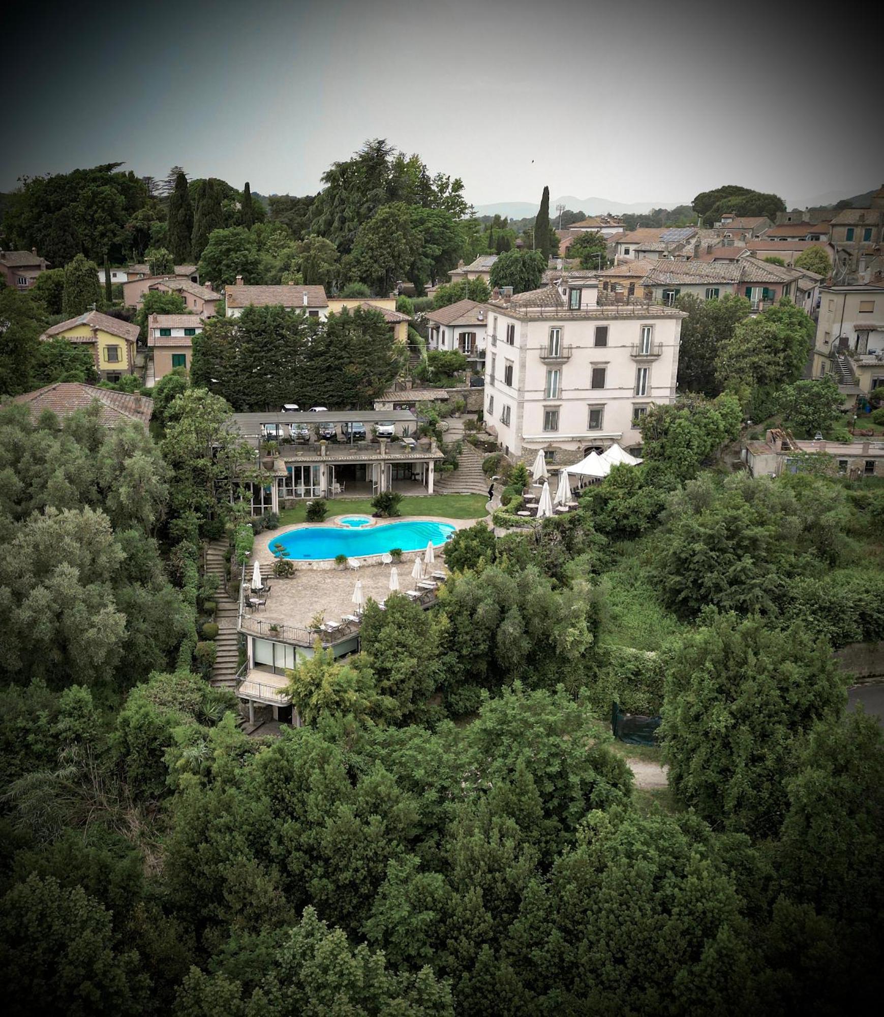 Villa Clodia Relais Manziana ภายนอก รูปภาพ