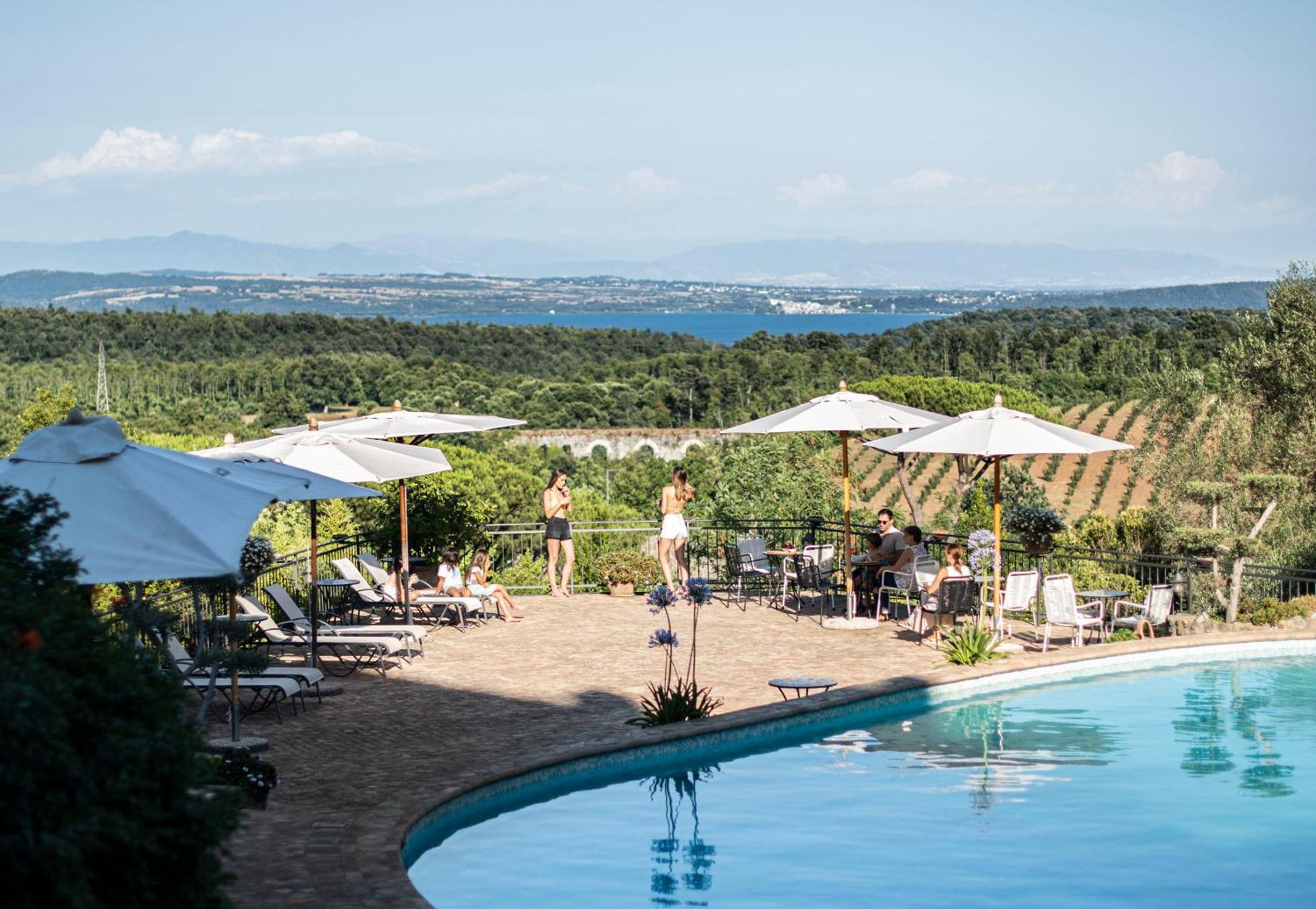 Villa Clodia Relais Manziana ภายนอก รูปภาพ