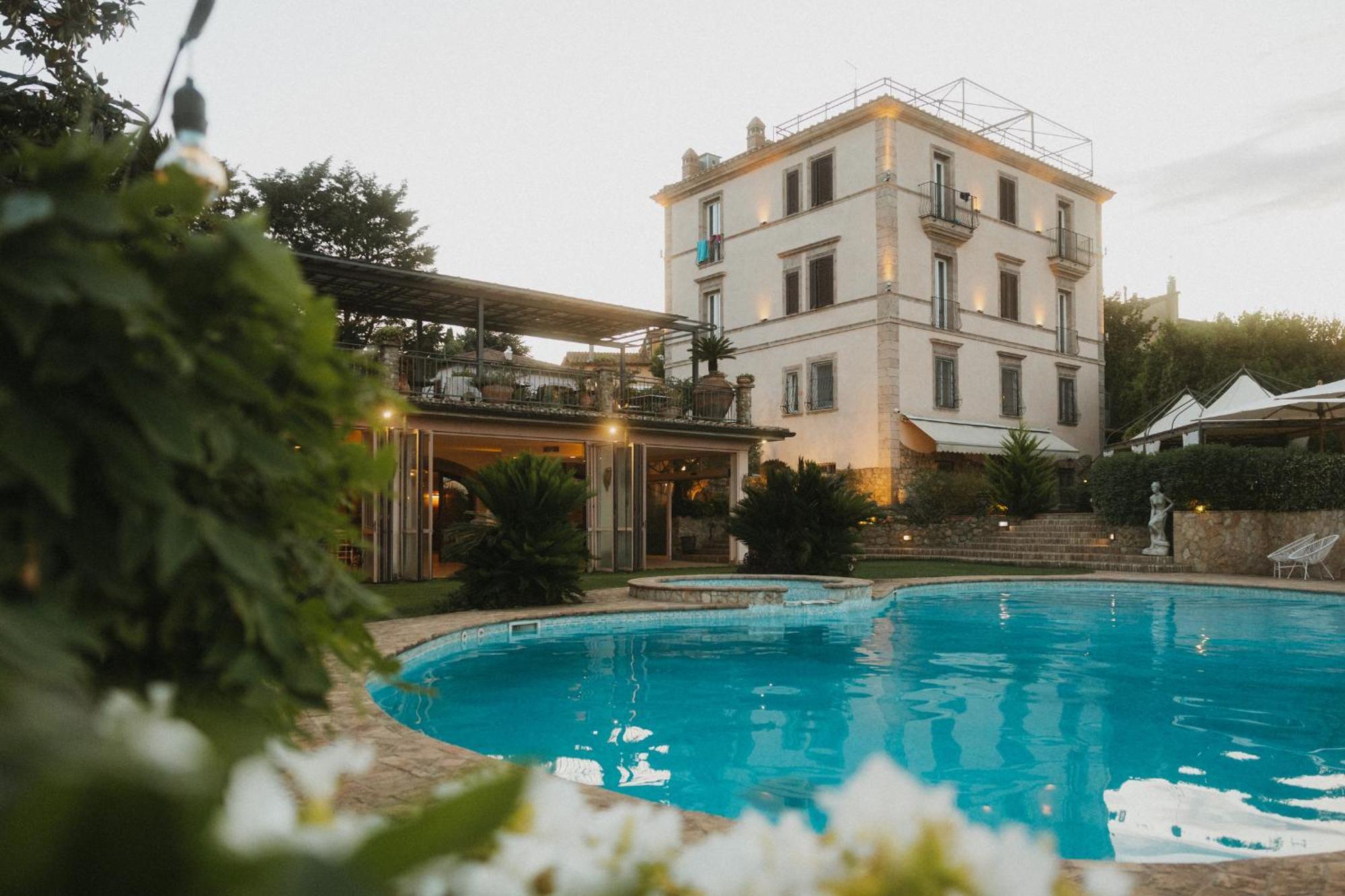 Villa Clodia Relais Manziana ภายนอก รูปภาพ